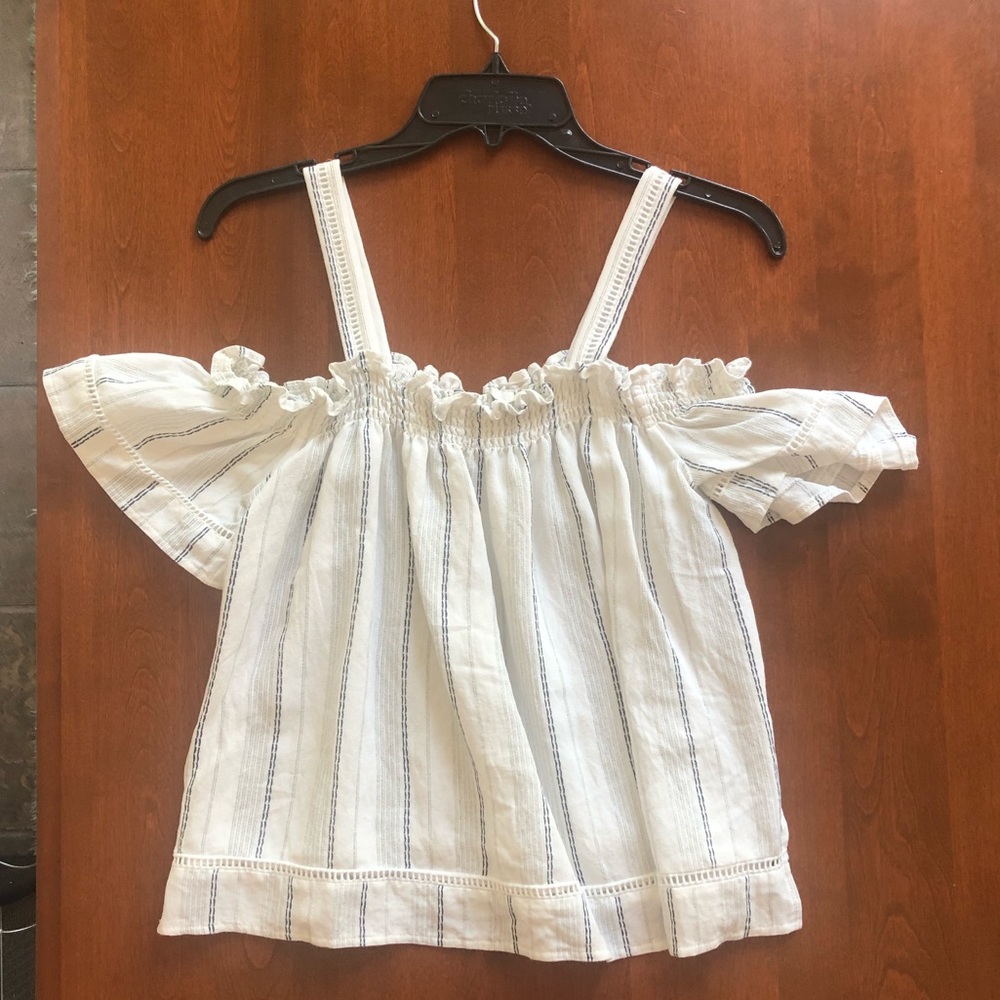 White Off The Shoulder Top